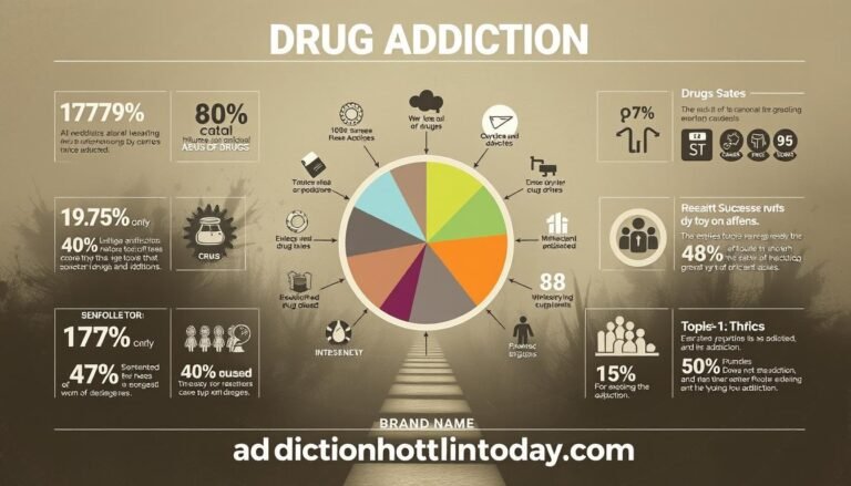 drug addiction facts statistics