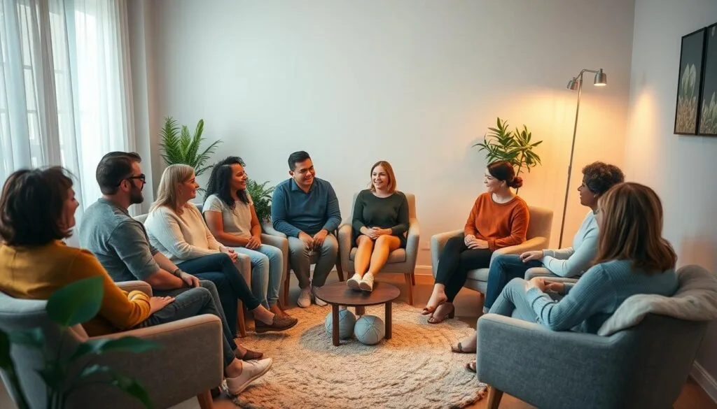 addiction recovery group therapy